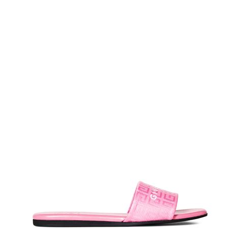 givenchy pink jelly sandals